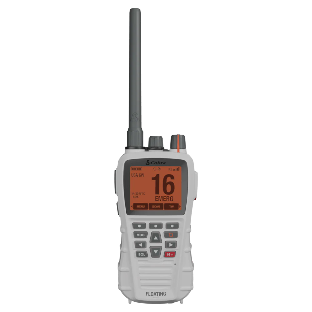 All New Cobra BlueBound VHF Marine Radios